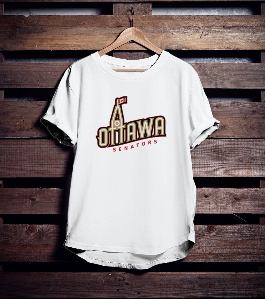 Ottawa Senators Peace Tower Canada Team Shop Ottawa T-Shirt