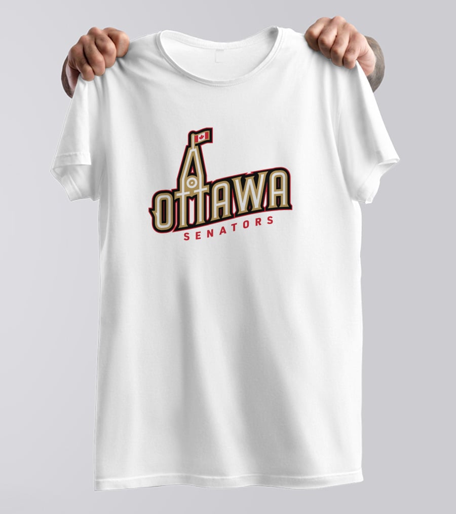 Ottawa Senators Peace Tower Canada Team Shop Ottawa T-Shirt