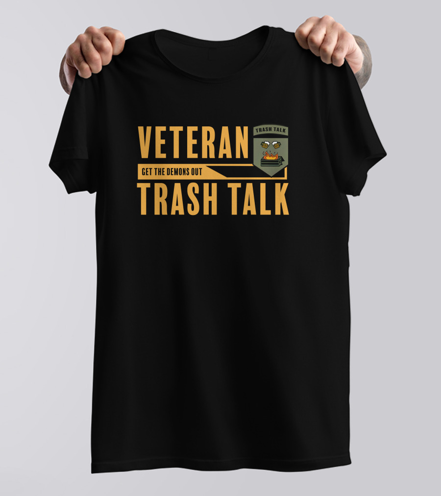 Veteran Trash Talk Get The Demons Out T-Shirt
