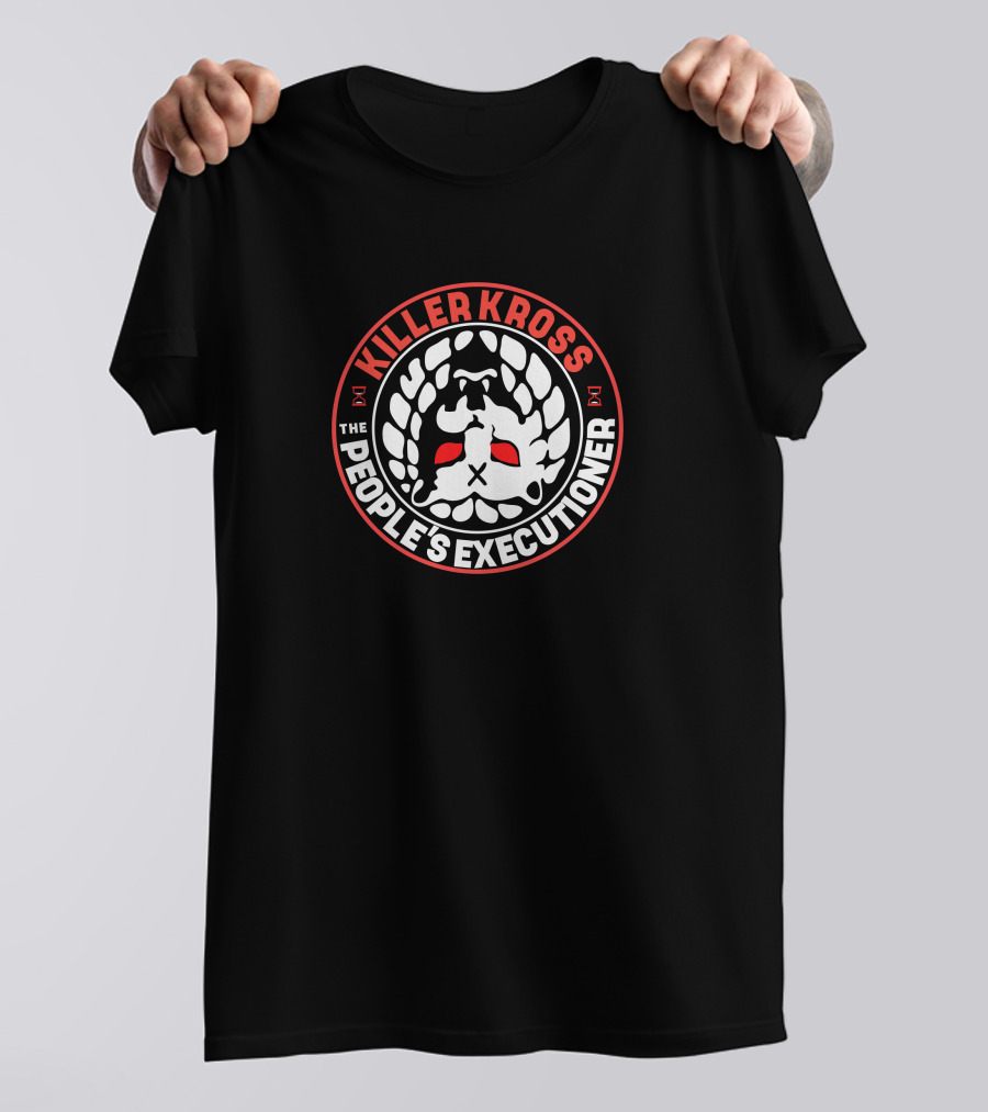 Killer Kross The People's Executioner Njpw Global Tick Tock Tokon Shop Merch T-Shirt