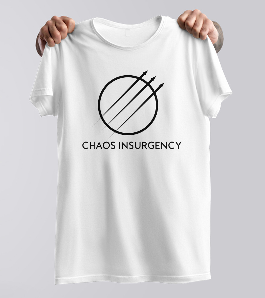 Kirawolfyt Chaos Insurgency Symbol Arrows And Circle T-Shirt