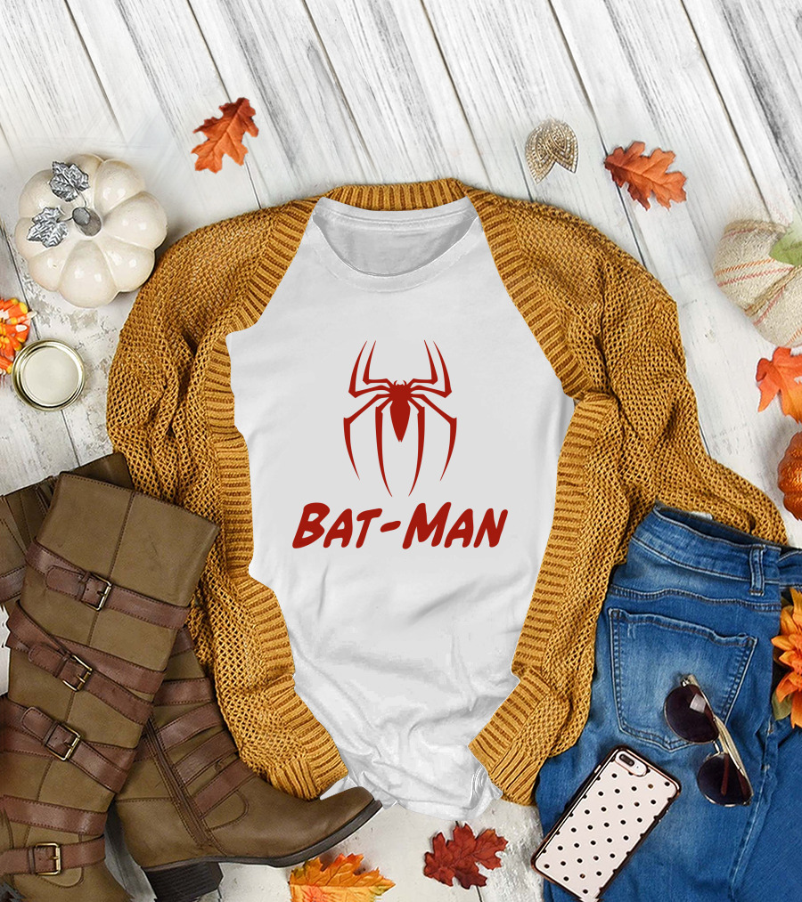 Raimi Batman Spider Logo Mashup T-Shirt