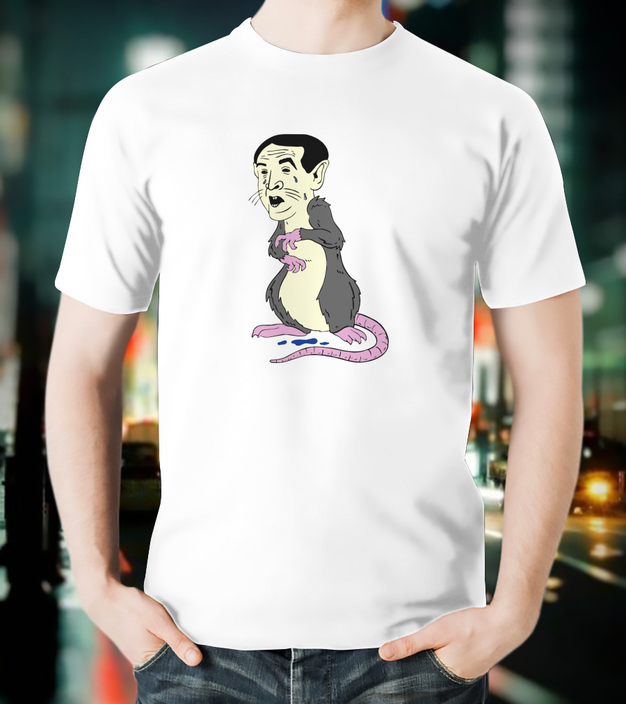 Big Cat Barstool Bench Mob K Rat Character T-Shirt