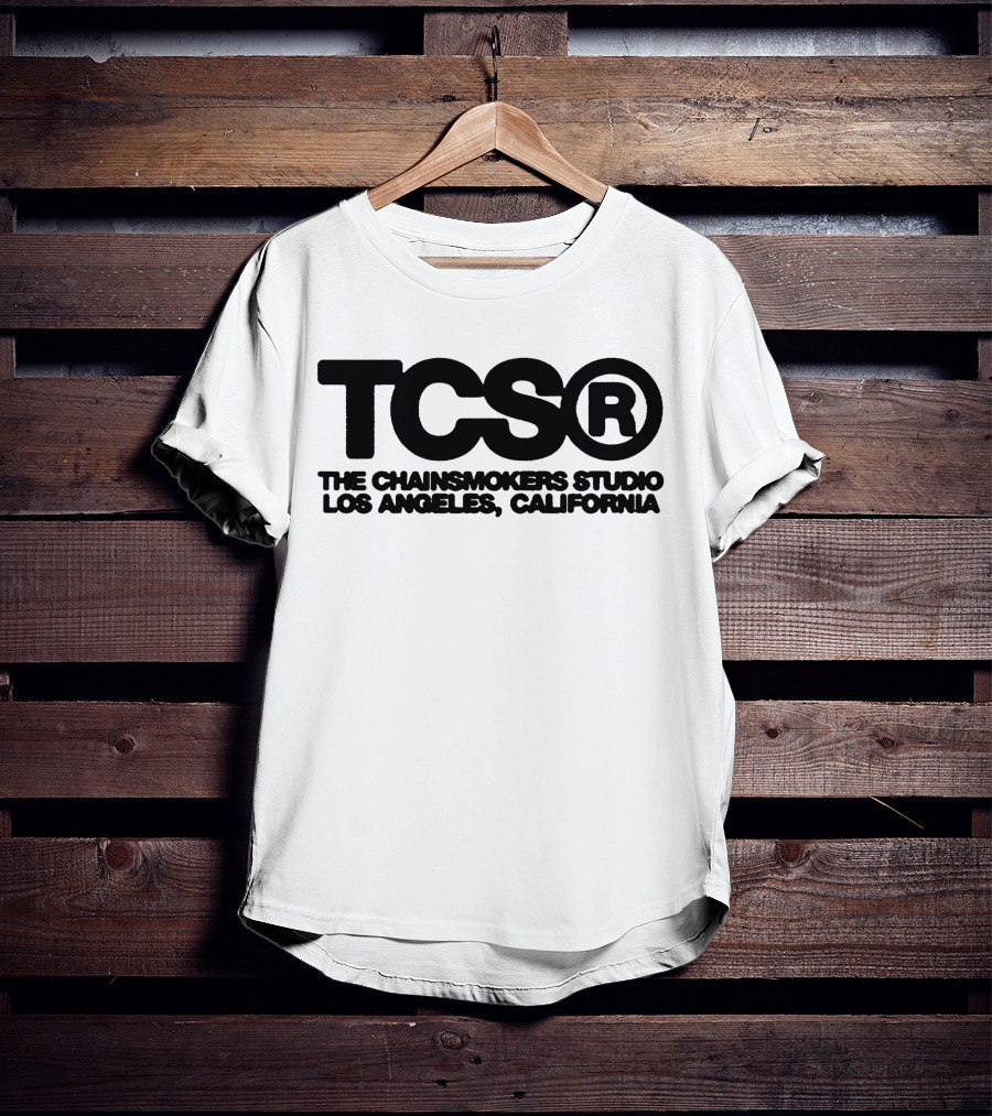 TCS The Chainsmokers Studio Los Angeles California The Chainsmokers Merch Store T-Shirt