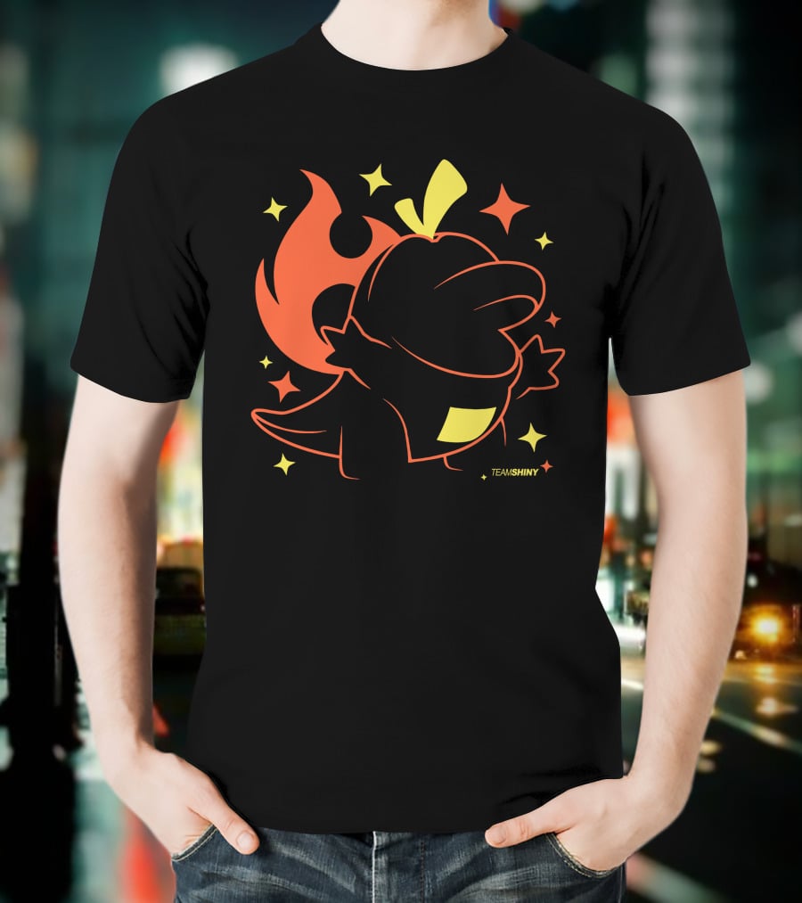 Fuecoco Team Shiny Fire Croc Merch Land Adrive Tk T-Shirt