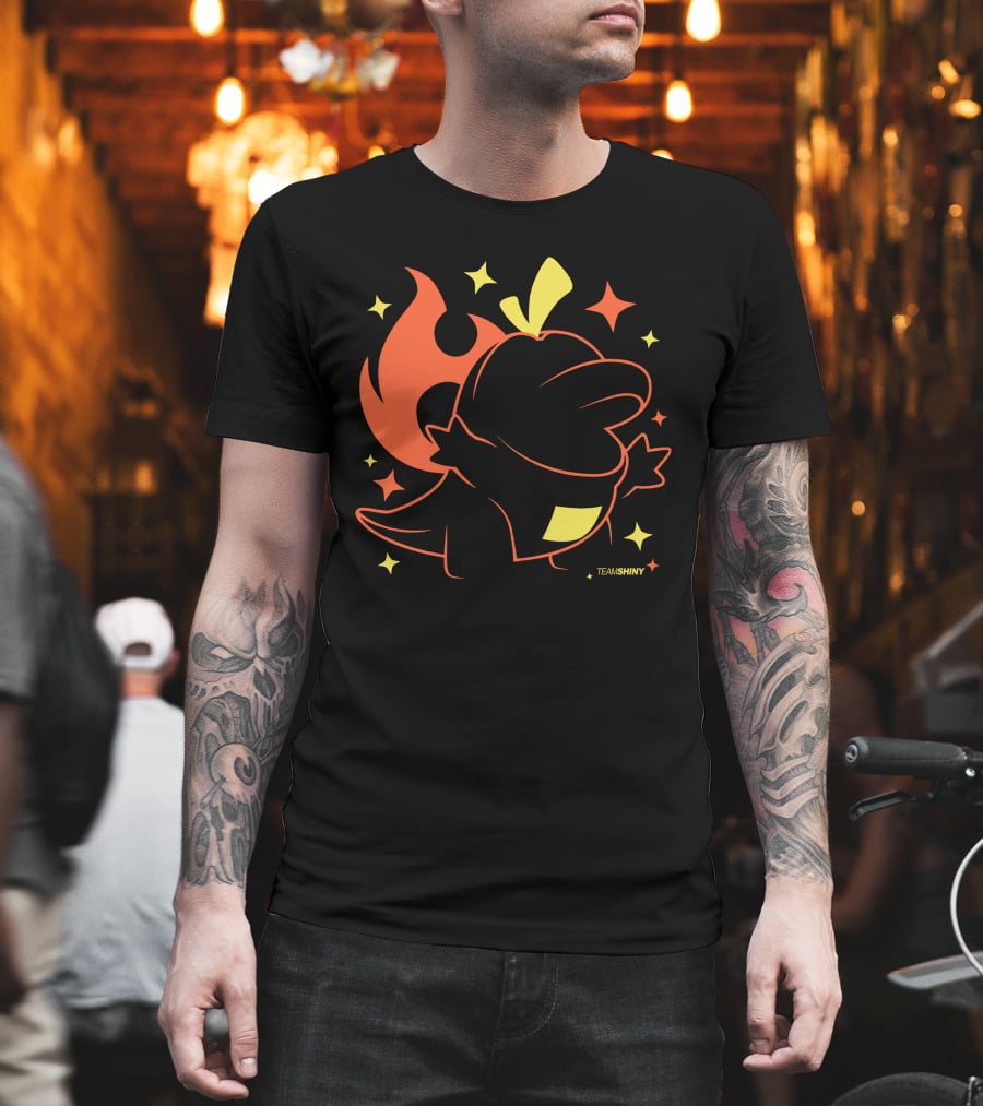 Fuecoco Team Shiny Fire Croc Merch Land Adrive Tk T-Shirt