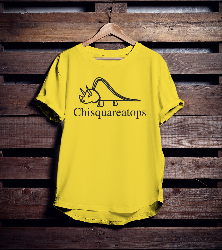 Kristen Fouss Cricut Chisquareatops Dinosaur T-Shirt