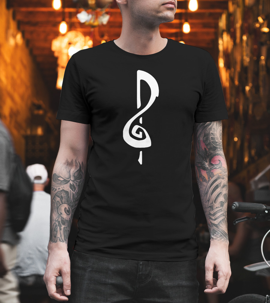 Robaroba Soundfall Treble Clef T-Shirt