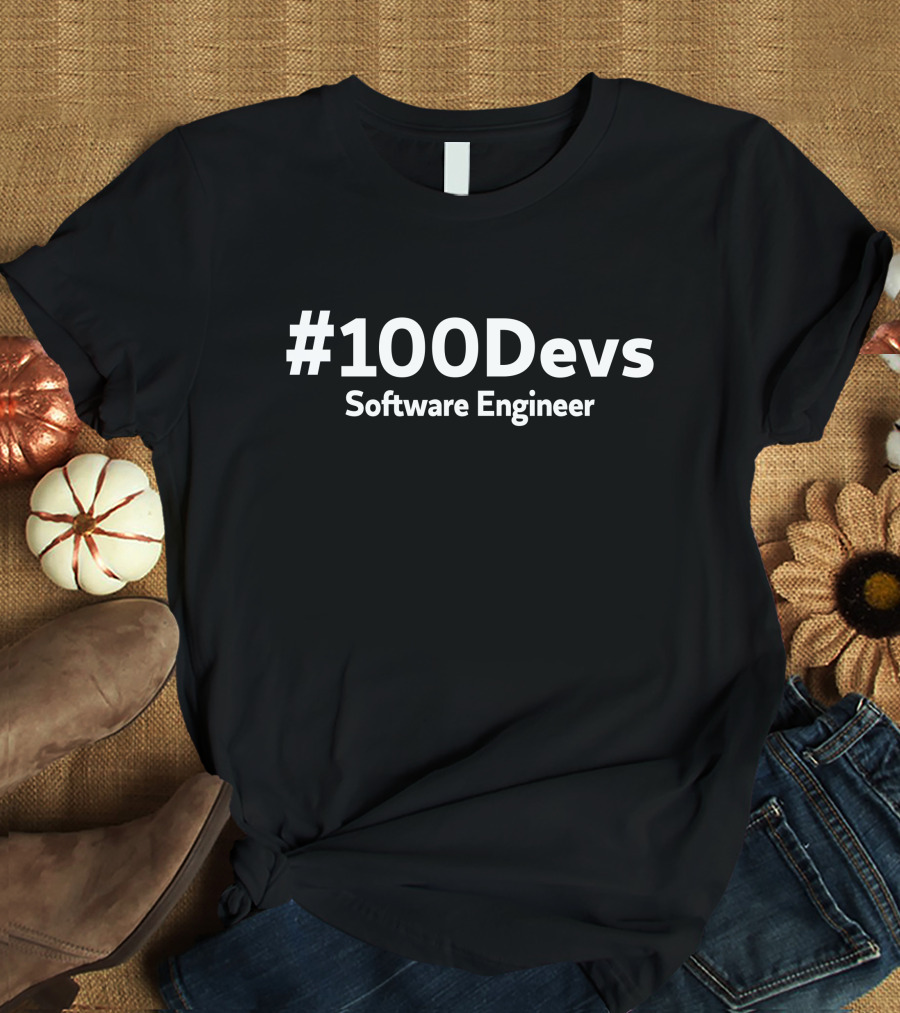 Ashley Dunnaway #100Devs Software Engineer Tech Community Developer Coding Innovation T-Shirt