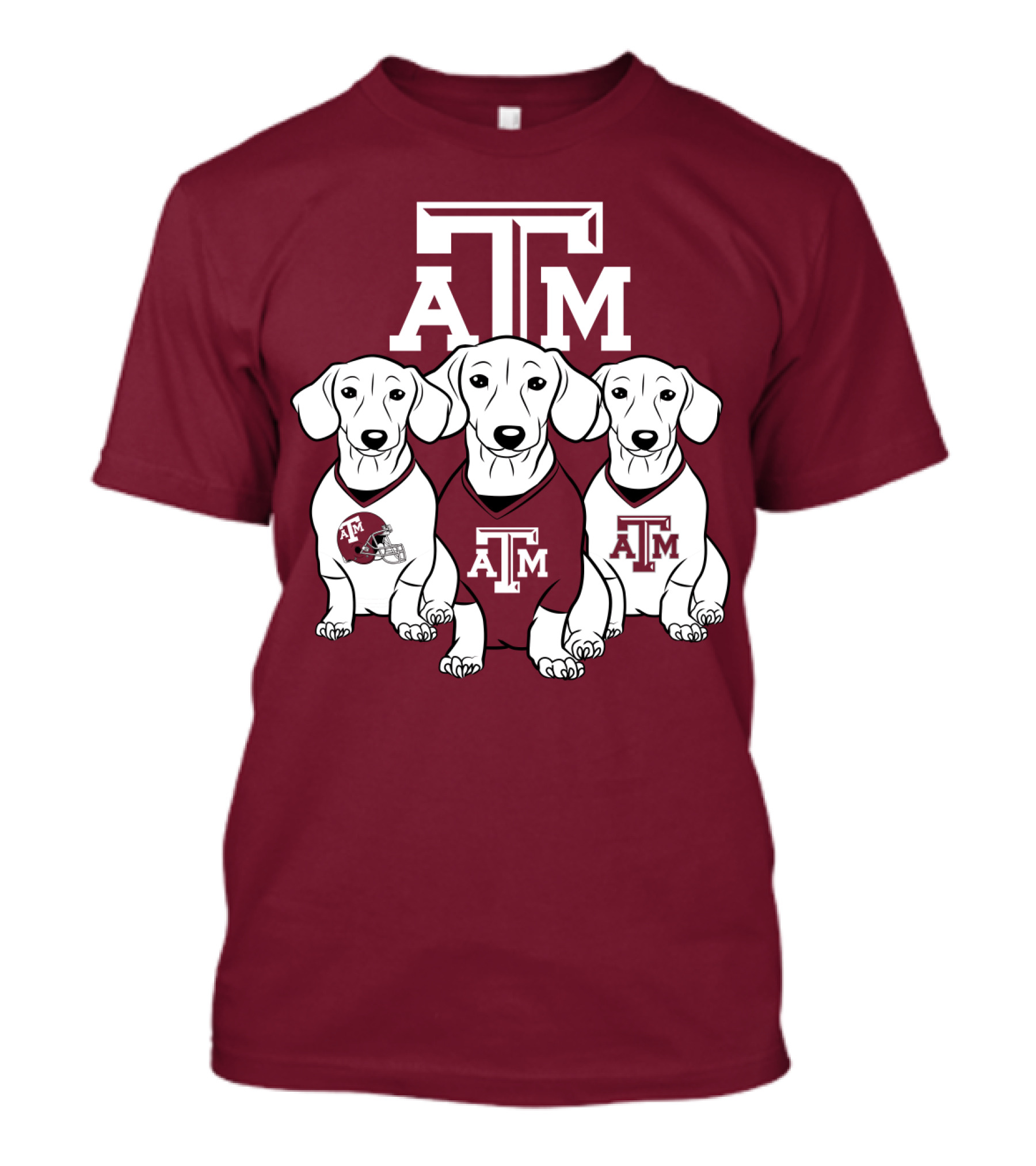 Texas A&M Dog Trio T-Shirt