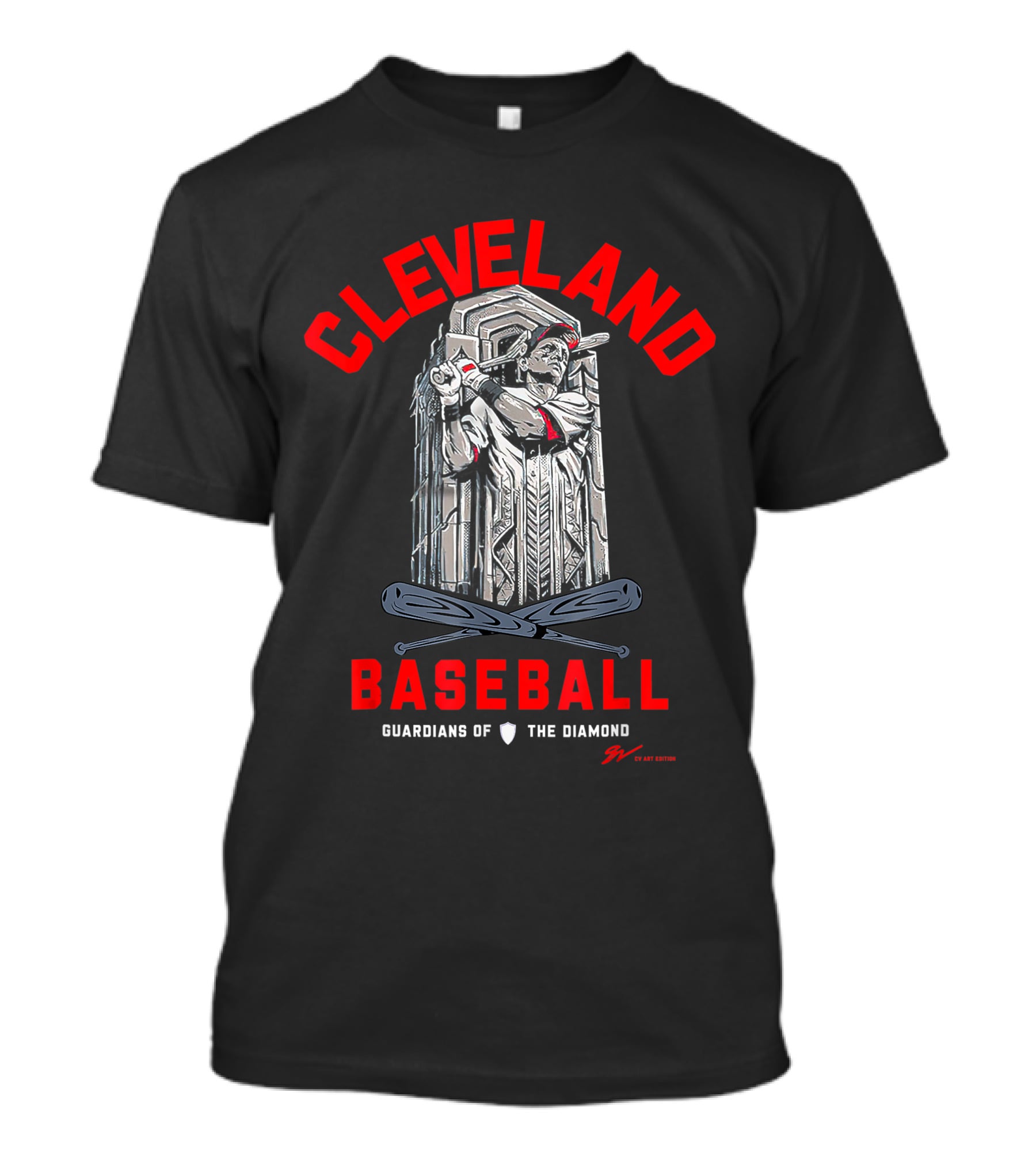 Cleveland Baseball Guardians Of The Diamond T-Shirt