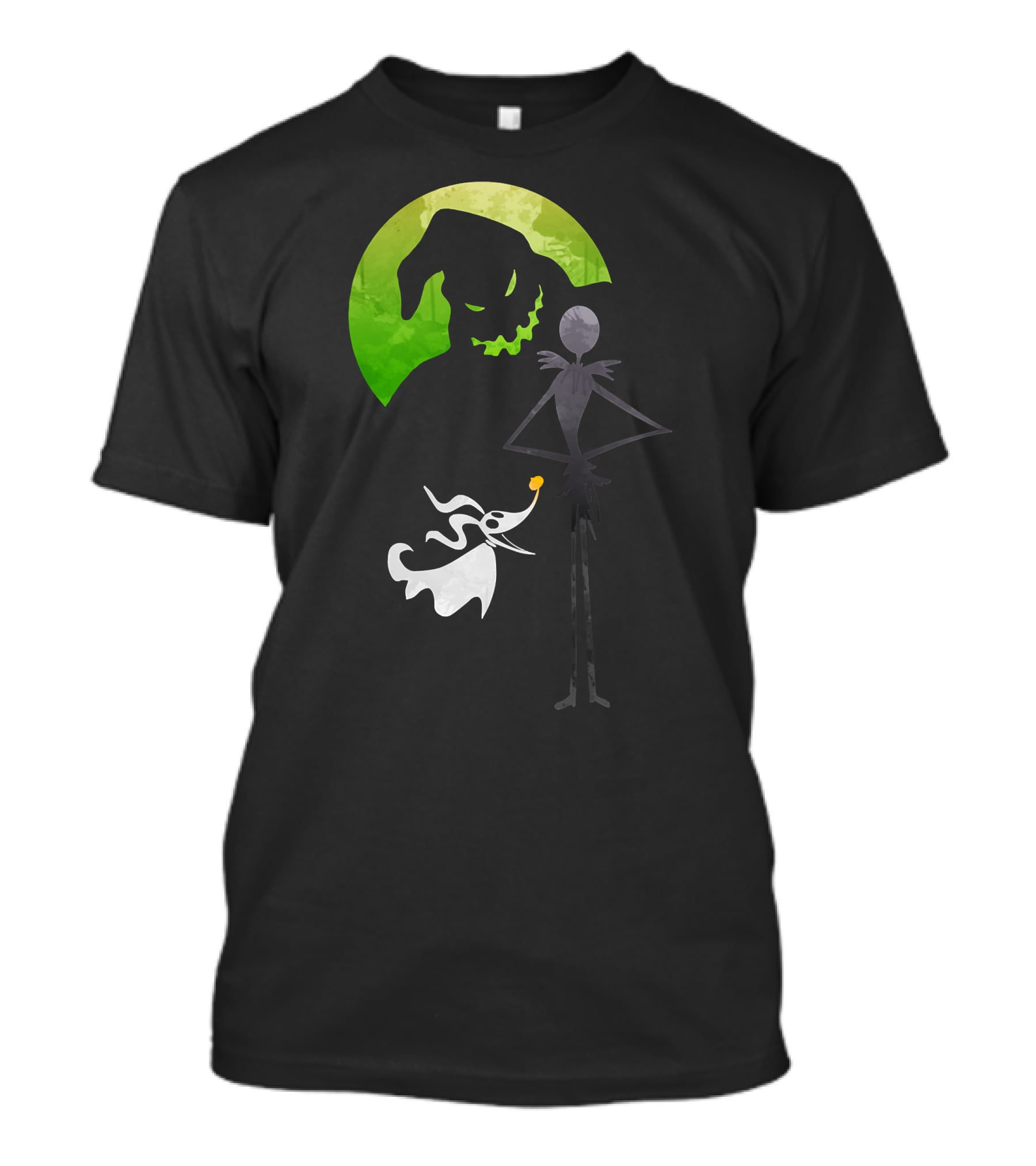 Jack Skellington Zero Oogie Boogie Moon T-Shirt