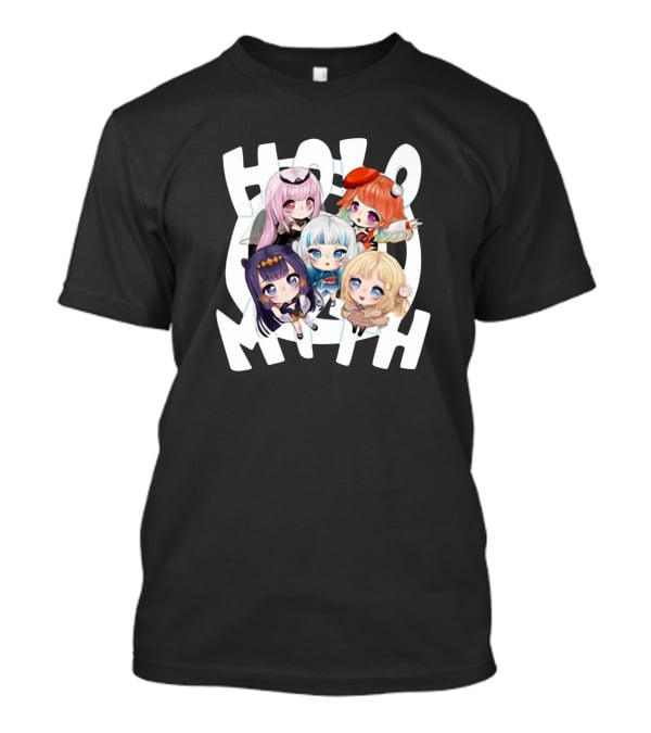 Hololive Myth Holo EN Merch T-Shirt