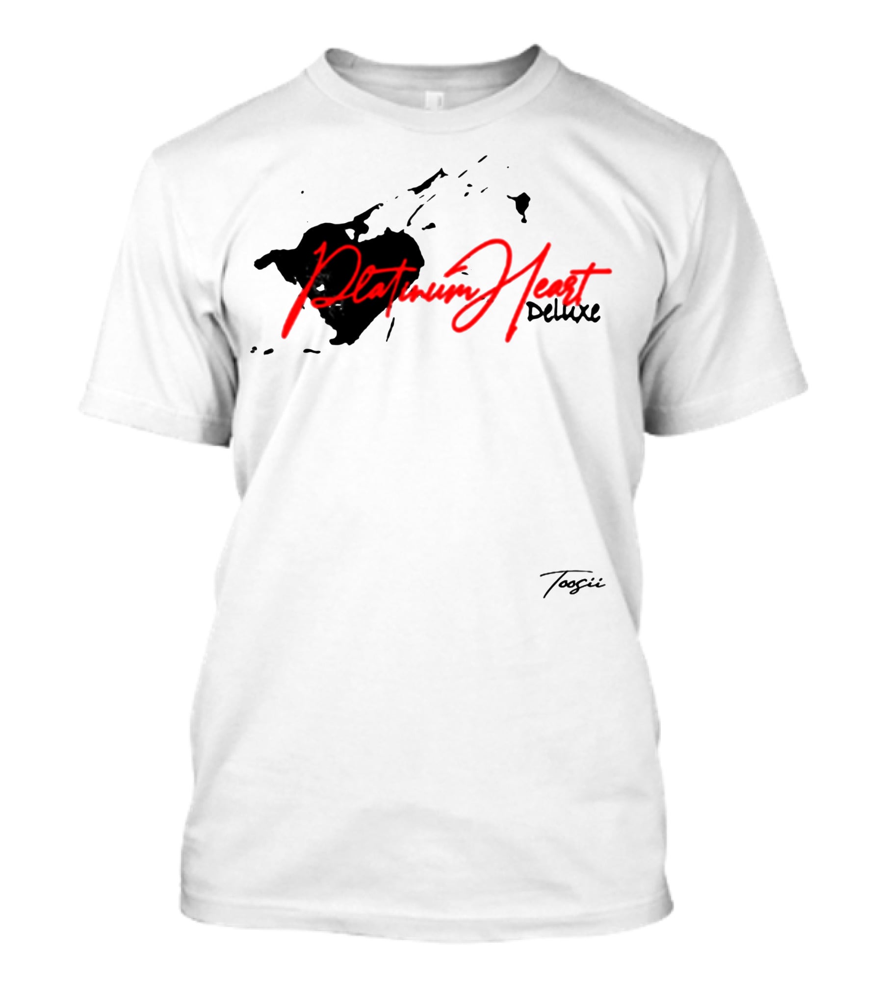 Toosii Platinum Heart Deluxe Merch T-Shirt