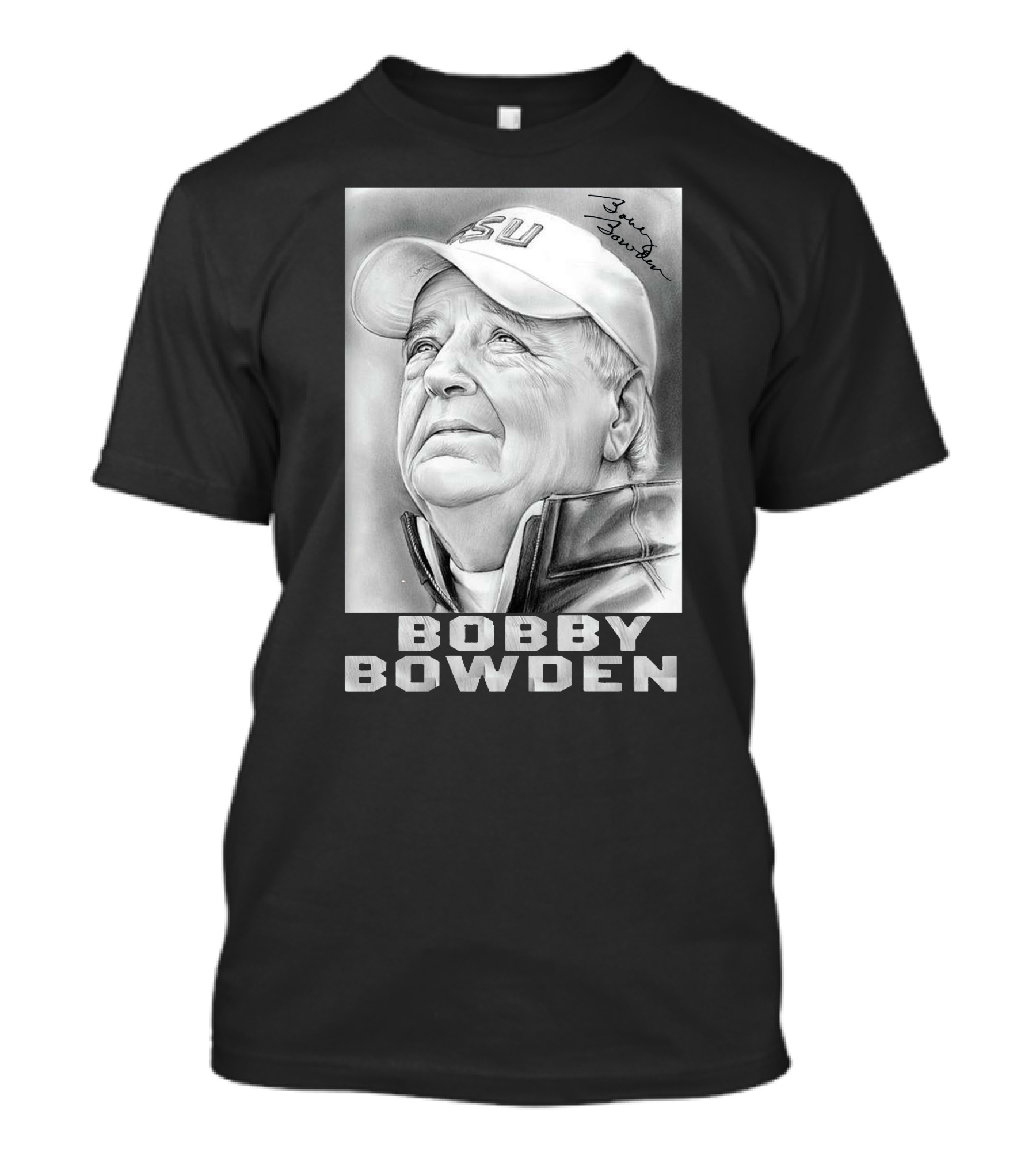 Bobby Bowden FSU Dadgummit Daggum Legend T-Shirt