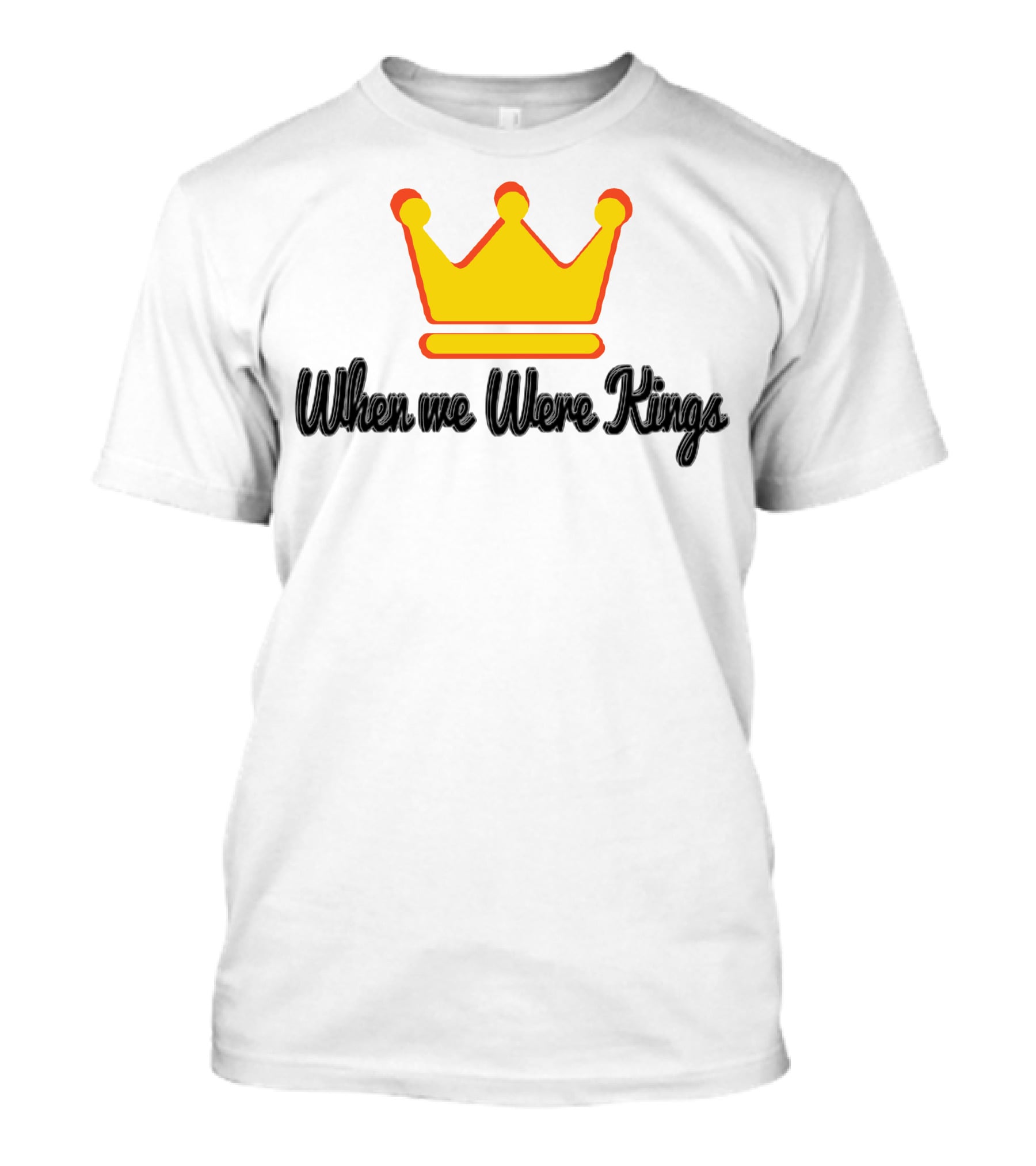 When We Were Kings BTSM Merchs Crown T-Shirt