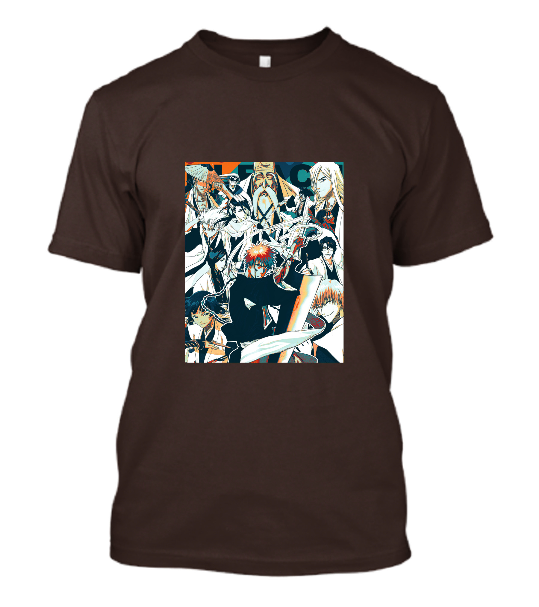 BLEACH Character Collage Manga Art POP T-Shirt
