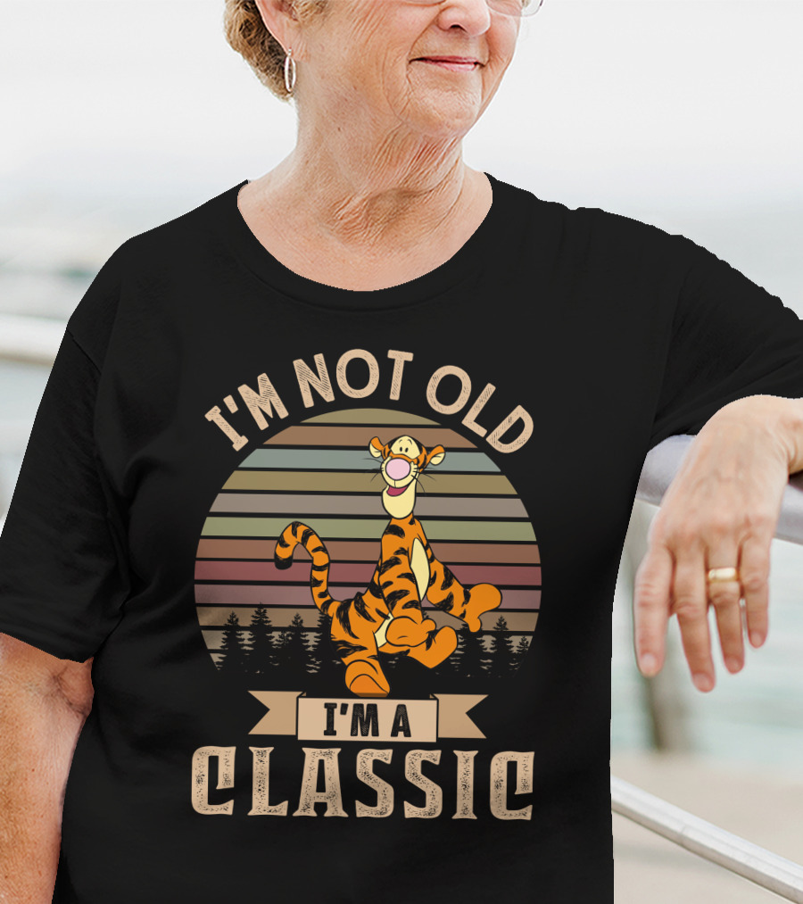 I'm Not Old I'm A Classic Tigger Retro Style T-Shirt