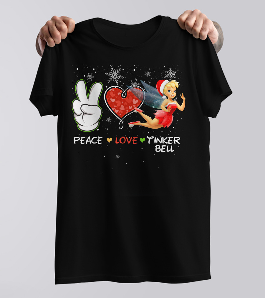 Peace Love Tinker Bell T-Shirt