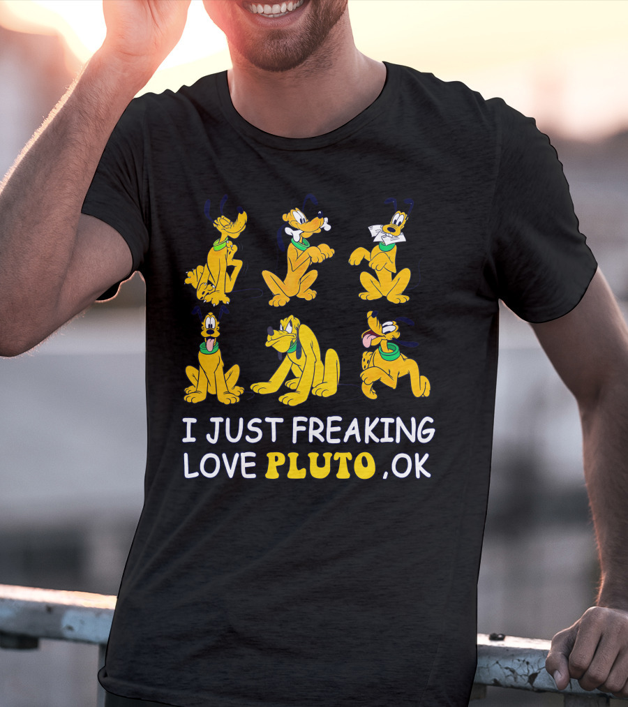 I Just Freaking Love Pluto Ok T-Shirt