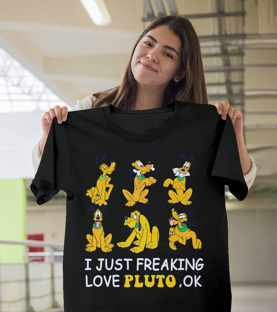 I Just Freaking Love Pluto Ok T-Shirt