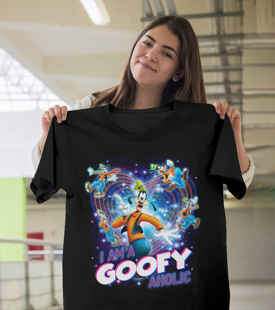 I Am A Goofy Aholic Disney Character Fan Tribute T-Shirt
