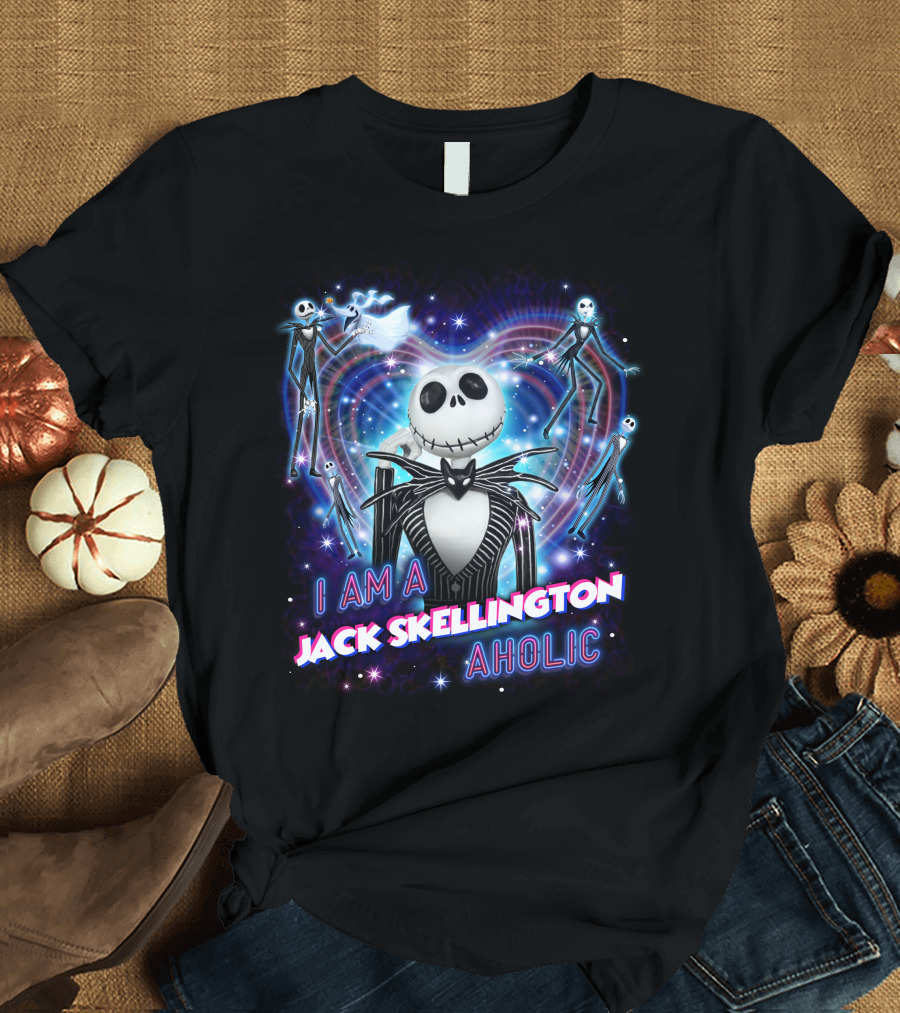 I Am A Jack Skellington Aholic T-Shirt