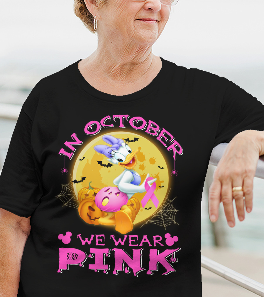 In October We Wear Pink Daisy T-Shirt