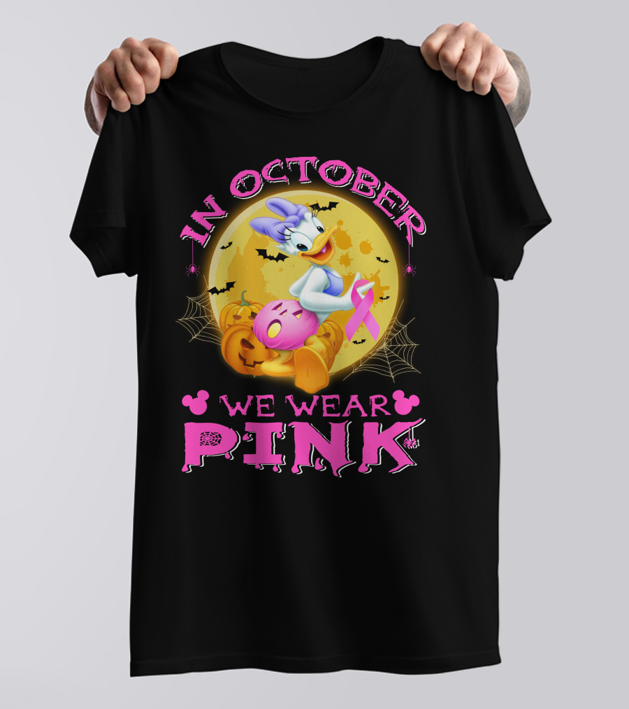In October We Wear Pink Daisy T-Shirt