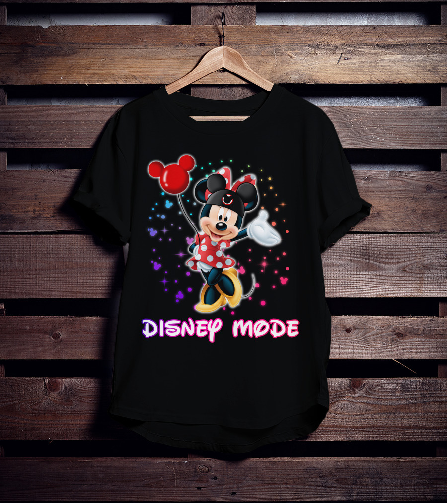 Disney Mode Minnie Mouse Balloon Cheerfulness Magic T-Shirt