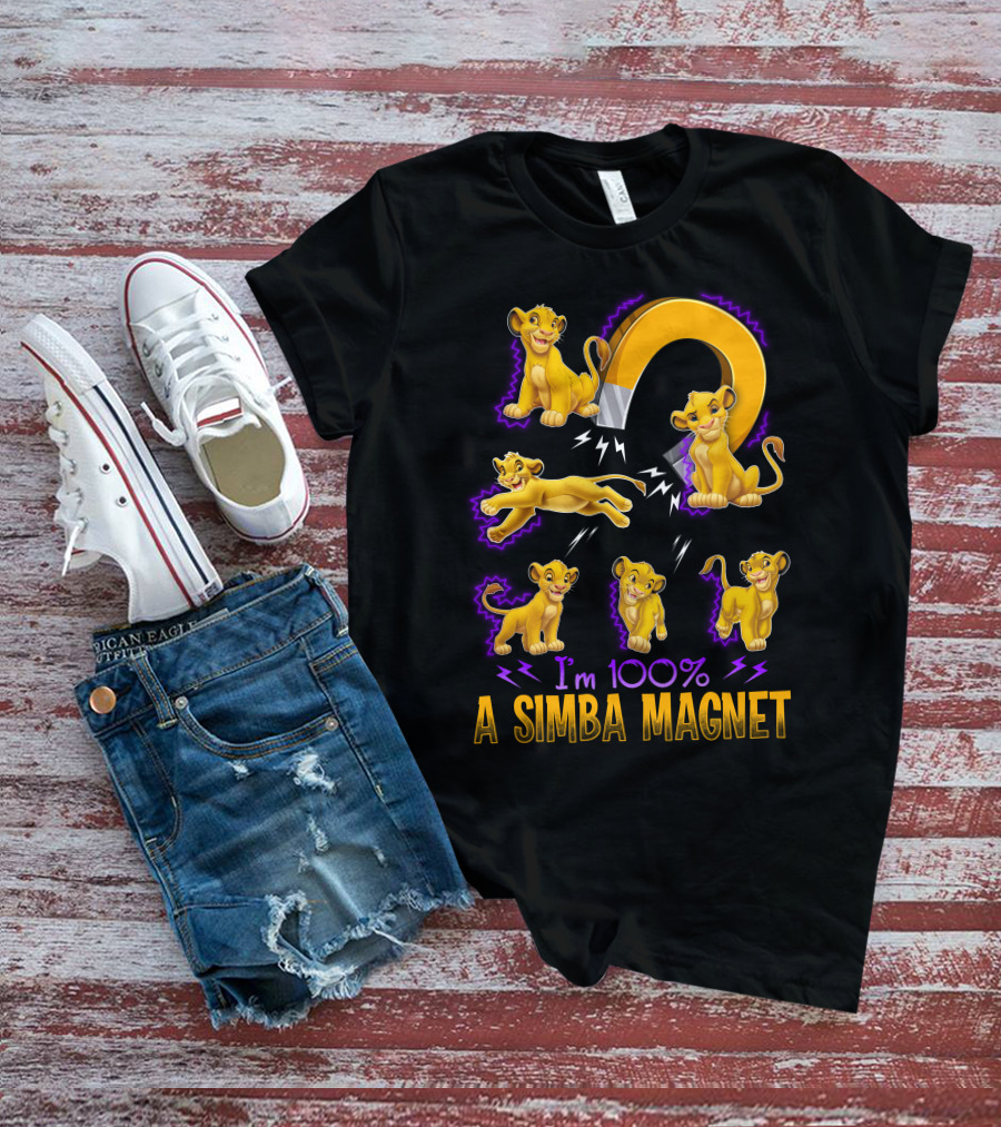 I'm 100% A Simba Magnet T-Shirt
