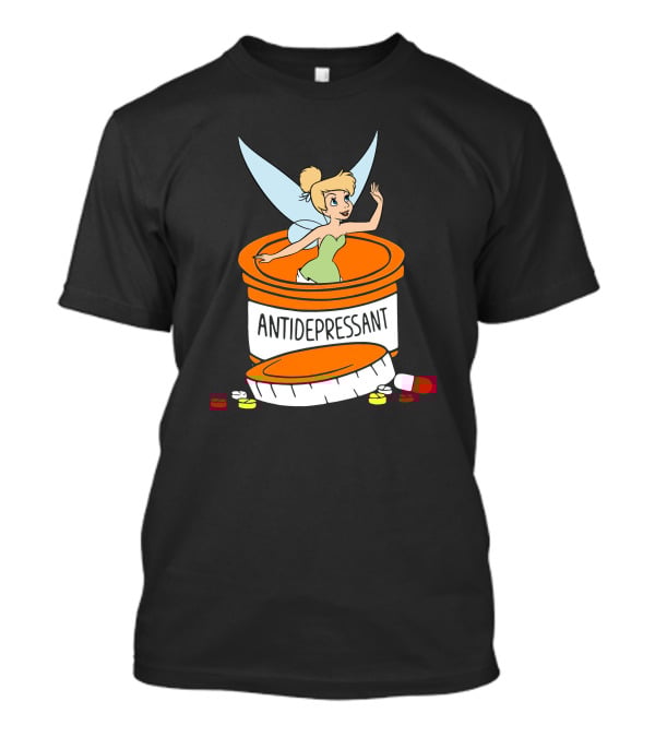 Tinker Bell Antidepressant Capsule T-Shirt