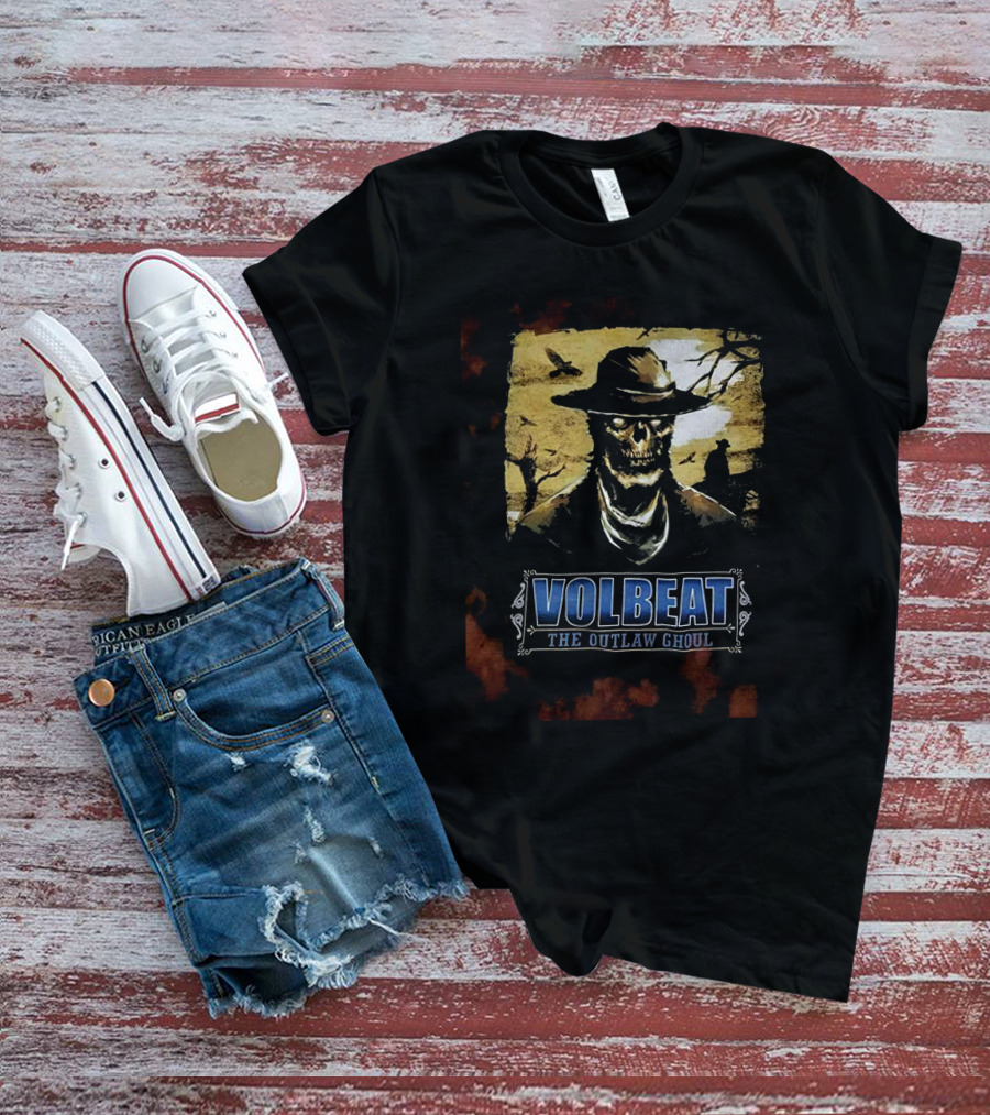 VOLBEAT The Outlaw Ghoul Cowboy T-Shirt