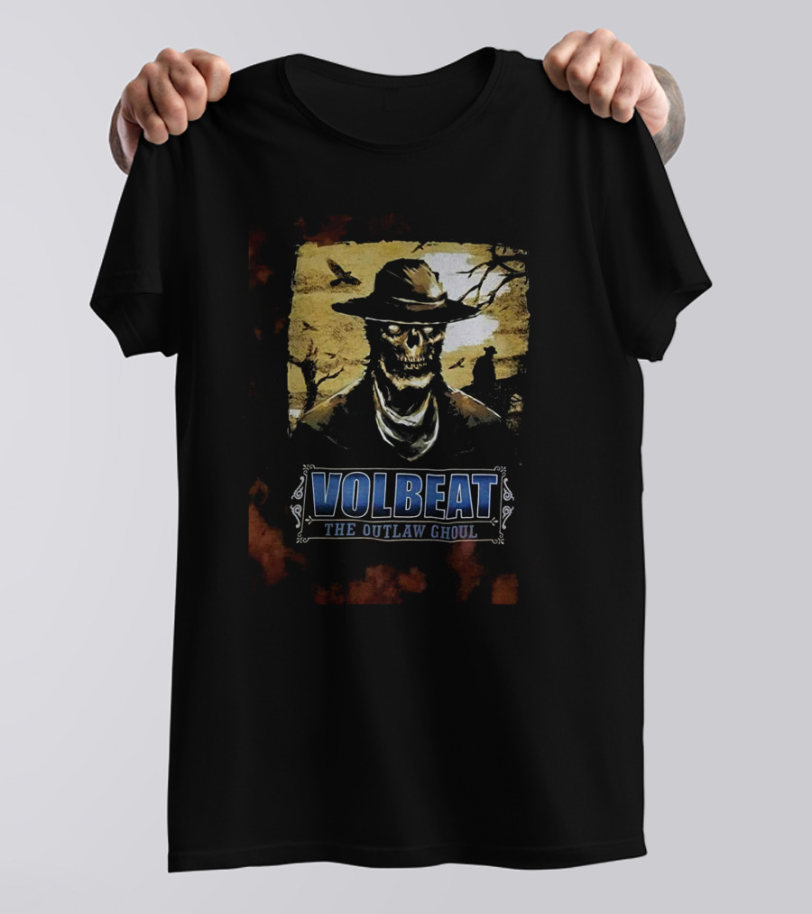 VOLBEAT The Outlaw Ghoul Cowboy T-Shirt