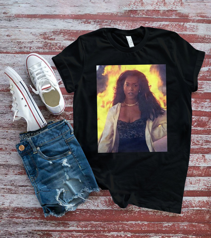 Waiting To Exhale Angela Bassett Fire Scene T-Shirt