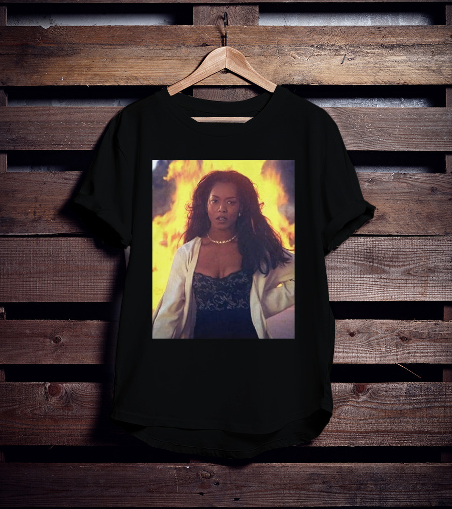 Waiting To Exhale Angela Bassett Fire Scene T-Shirt