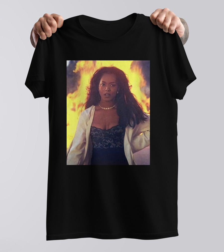 Waiting To Exhale Angela Bassett Fire Scene T-Shirt