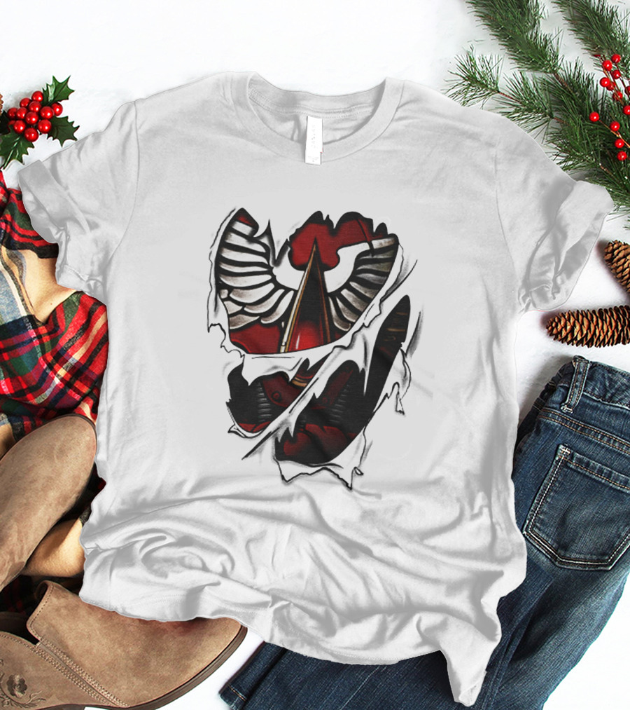 Warhammer 40k Blood Angels Winged Armor T-Shirt