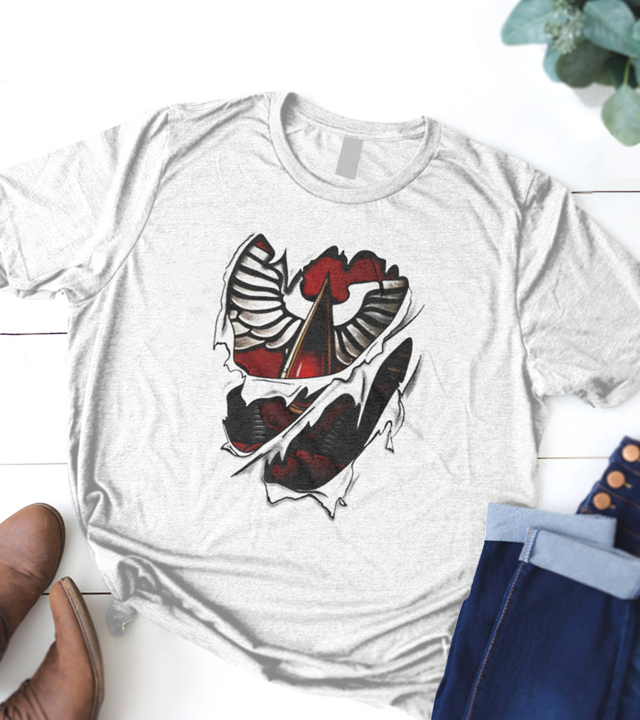 Warhammer 40k Blood Angels Winged Armor T-Shirt