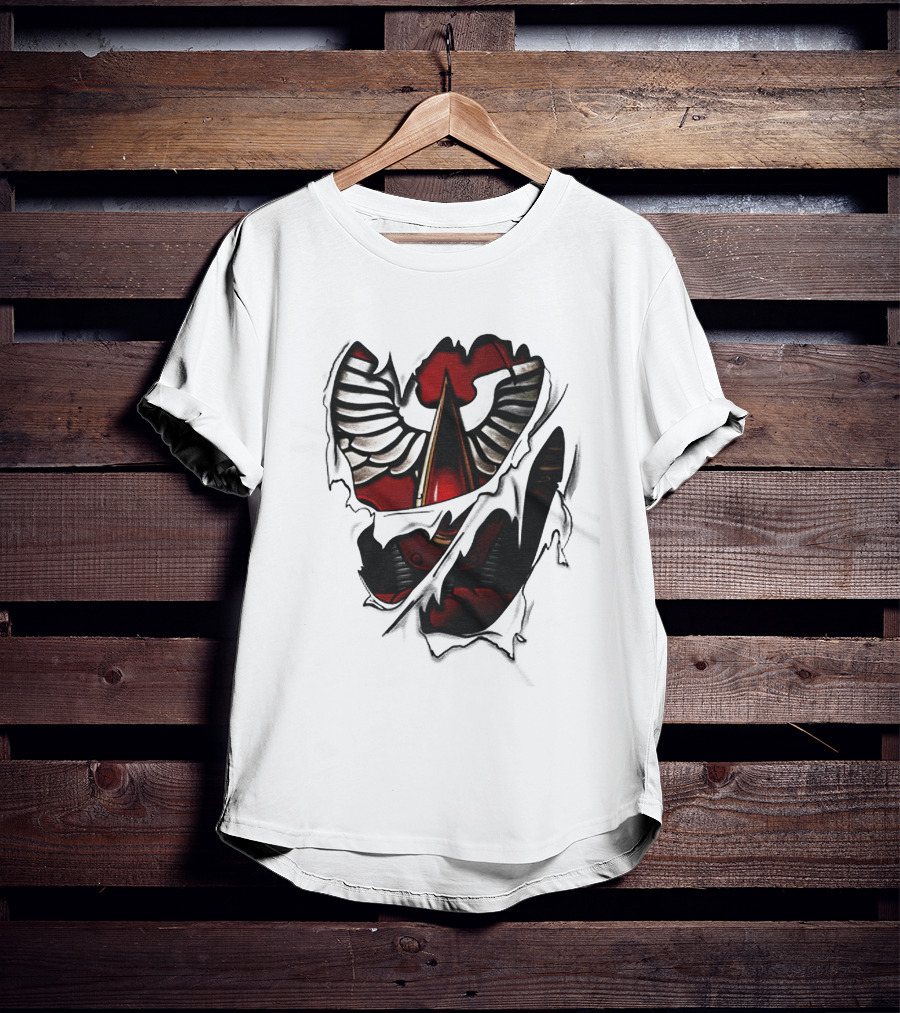 Warhammer 40k Blood Angels Winged Armor T-Shirt