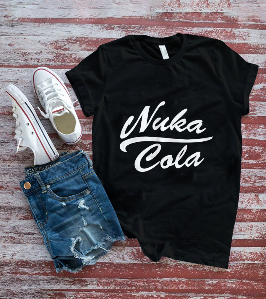 Nuka Cola Weathered Vintage Fallout T-Shirt