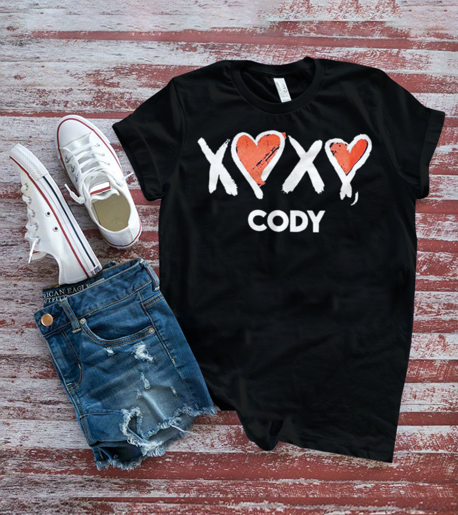 XOXO Cody Heart And Cross T-Shirt
