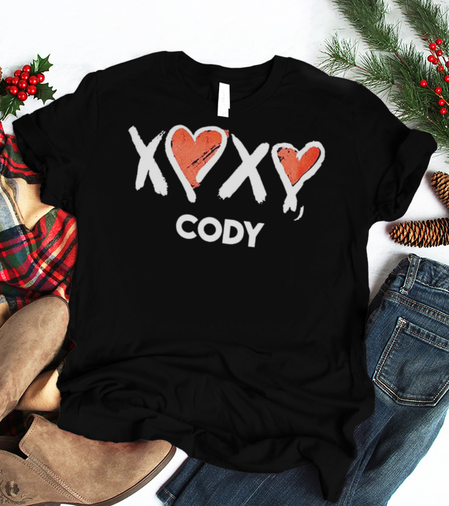 XOXO Cody Heart And Cross T-Shirt