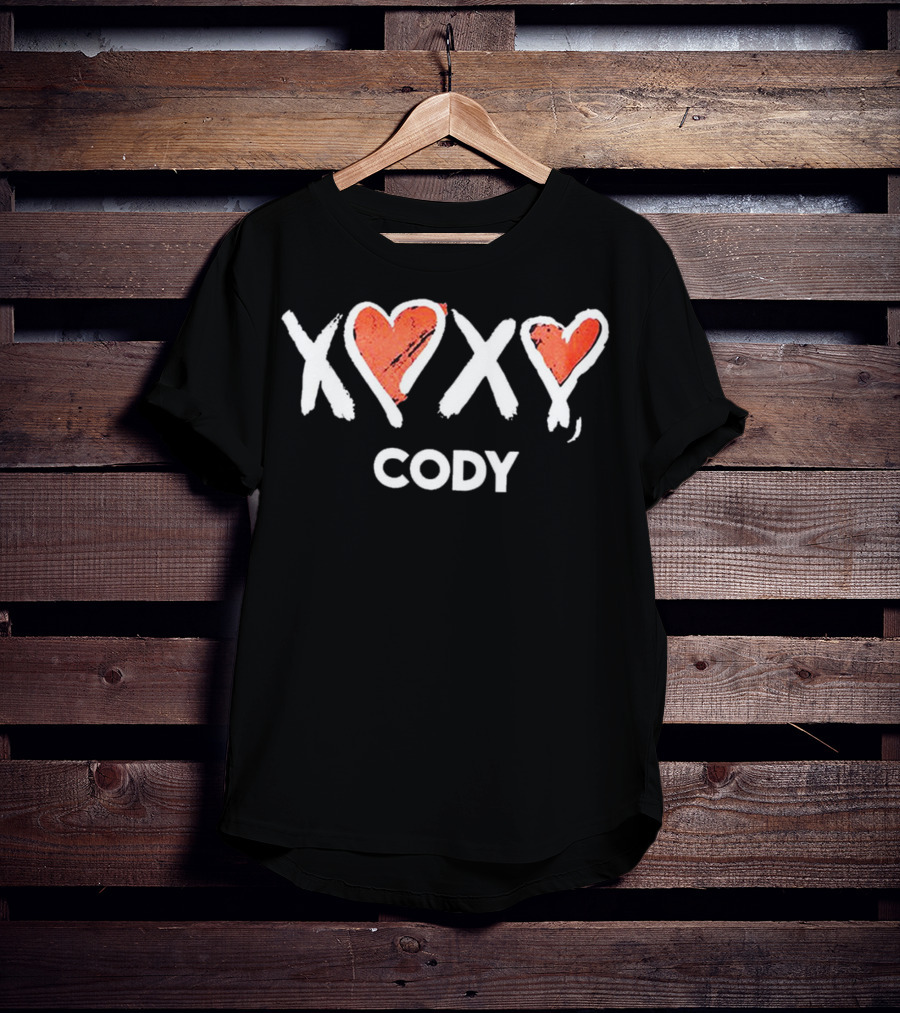 XOXO Cody Heart And Cross T-Shirt