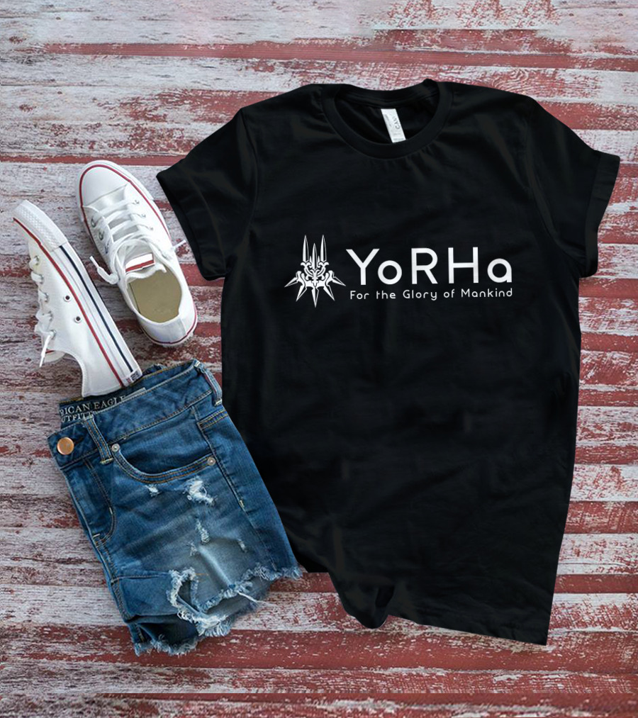 YoRHa For The Glory Of Mankind Nier Automata T-Shirt