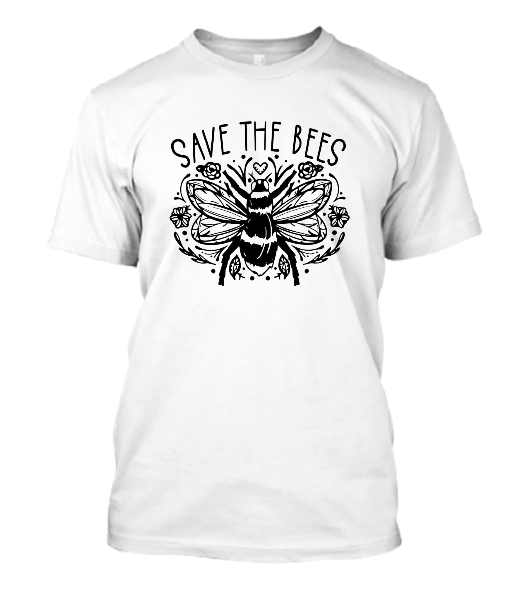 SAVE THE BEES Floral Bee T-Shirt