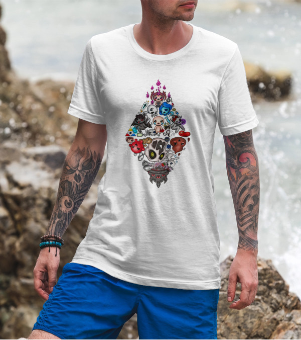 The Binding Of Isaac Epic Character Compilation T-Shirt