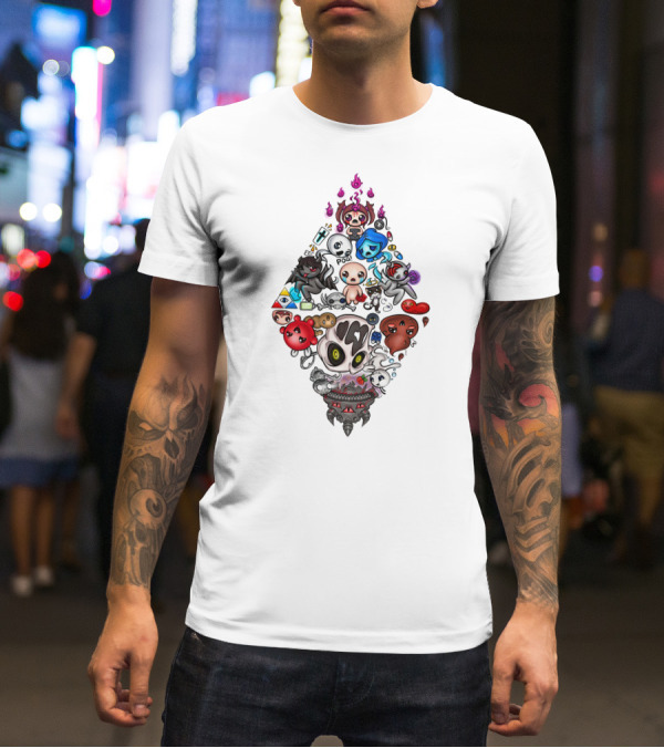 The Binding Of Isaac Epic Character Compilation T-Shirt