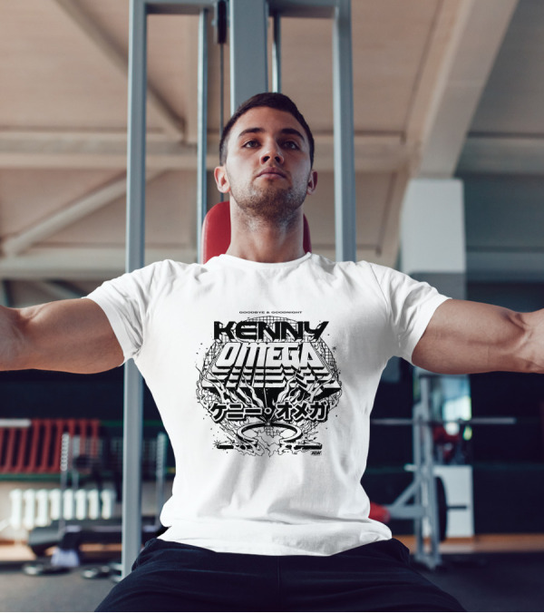 Goodbye And Goodnight Kenny Omega AEW Kanji Directive T-Shirt