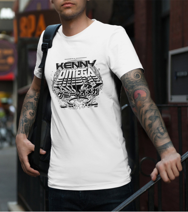 Goodbye And Goodnight Kenny Omega AEW Kanji Directive T-Shirt